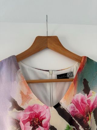 Vestido Smashed Lemon Largo Estampado Floral Talla