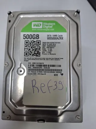 Disco Duro Western Digital 500GB SATA