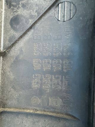 Tapa motor Volkswagen golf V TDI