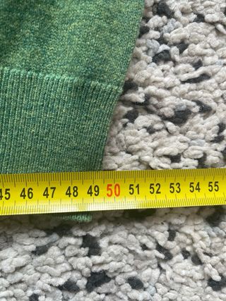 Jersey Lacoste Verde Lana Vintage Y2K