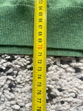 Jersey Lacoste Verde Lana Vintage Y2K