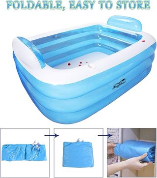 Bañera Hidromasaje Inflable Adultos Piscina