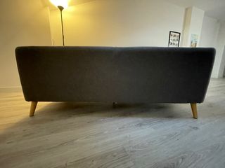 Sofá 3 plazas gris Maisons du Monde