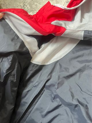 Chaqueta Cortavientos Tribord Roja Impermeable