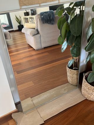 Specchio con Cornice in Metallo