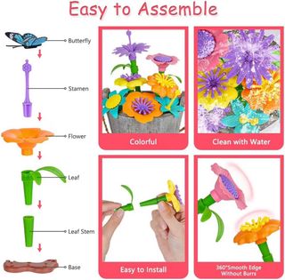 Blocchi da Costruzione per Giardino 90 PCS