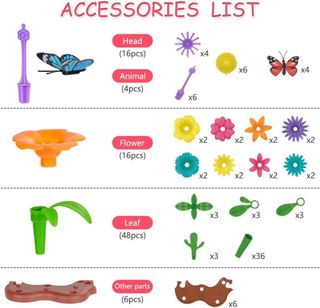 Blocchi da Costruzione per Giardino 90 PCS