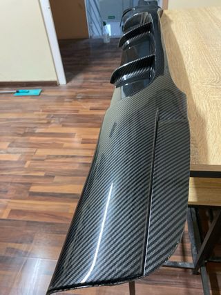 Difusor trasero BMW E90 efecto carbono