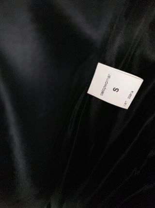 Vestido Negro y Blanco Celopwoman Talla S