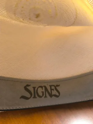 Sombrero Panamá Beige con Banda Negra