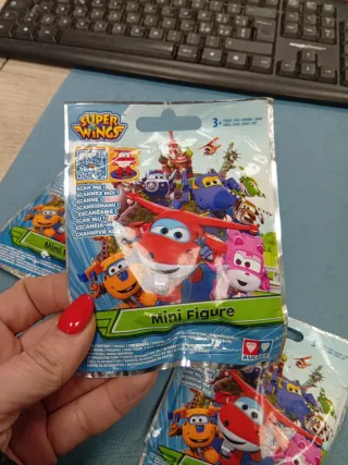 Super Wings 3 bustine mini figure
