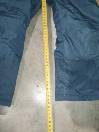 Traje de nieve infantil azul y blanco