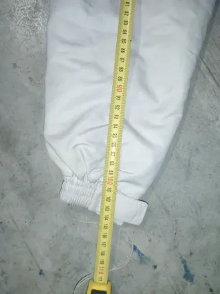 Traje de nieve infantil azul y blanco