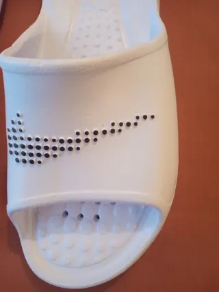 Chanclas Nike Unisex Blancas Talla 41