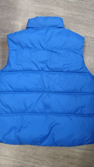 Chaleco reversible niño azul