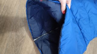 Chaleco reversible niño azul