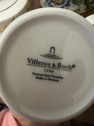 Tazas Villeroy & Boch Amazonia Mariposas