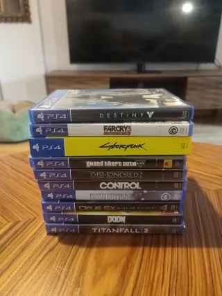 Lote 10 Juegos PS4 Acción/Shooter