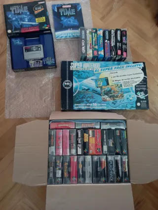 Colección Super Nintendo + Juegos