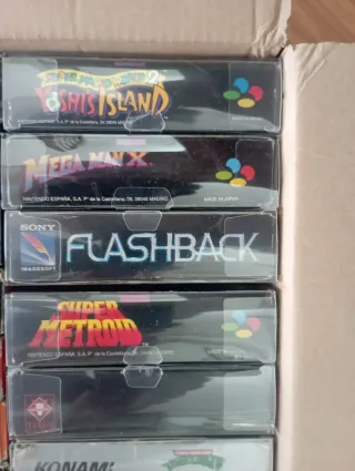 Colección Super Nintendo + Juegos