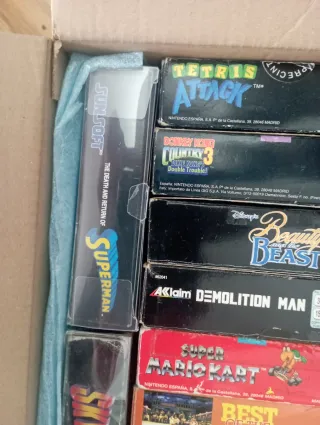 Colección Super Nintendo + Juegos