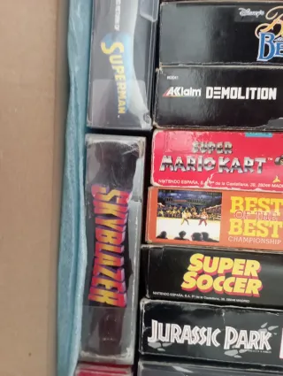 Colección Super Nintendo + Juegos