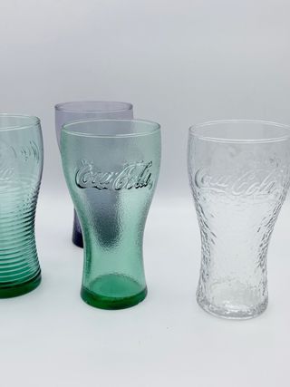 6 Bicchieri Coca Cola Special Edition Colorati