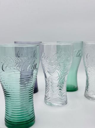 6 Bicchieri Coca Cola Special Edition Colorati