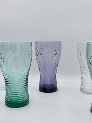 6 Bicchieri Coca Cola Special Edition Colorati