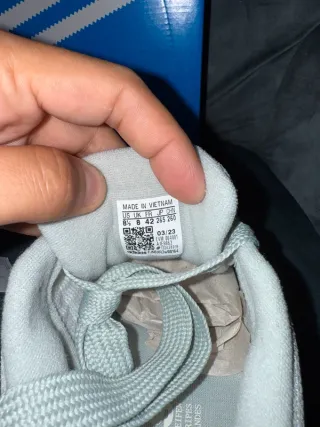 Adidas Scarpe Uomo Taglia 42 Grigio Bianco