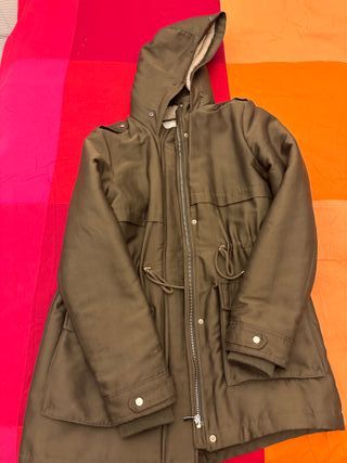 Parka verde militar Pimkie