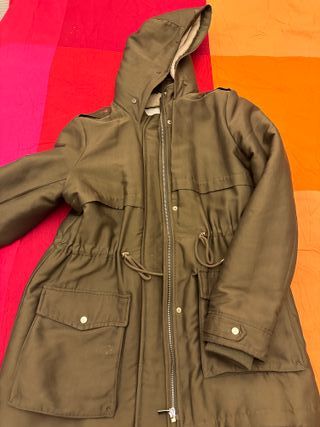 Parka verde militar Pimkie