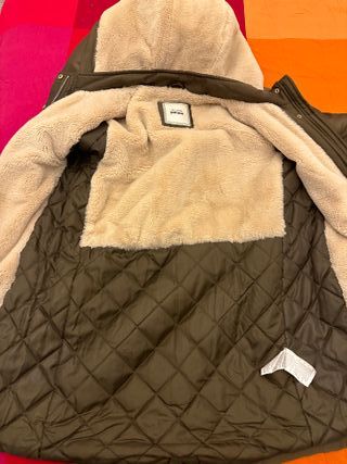 Parka verde militar Pimkie