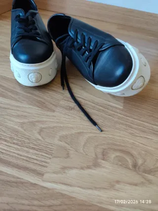 Bambas Zapatillas Versace Versus piel natural león