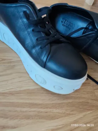 Bambas Zapatillas Versace Versus piel natural león