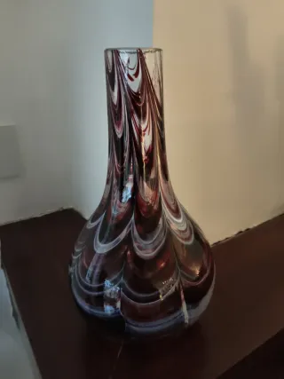 Vaso di vetro Murano