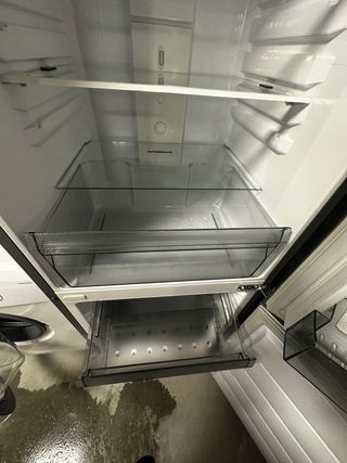 Nevera Daewoo plateada