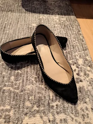 Parfois Zapatos Planos Negros Mujer