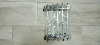 Perchas de metal con pinzas (pack 10)