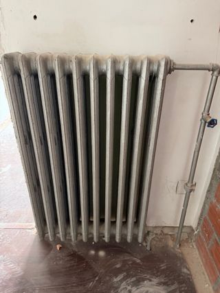 5 Radiadores Hierro Fundido