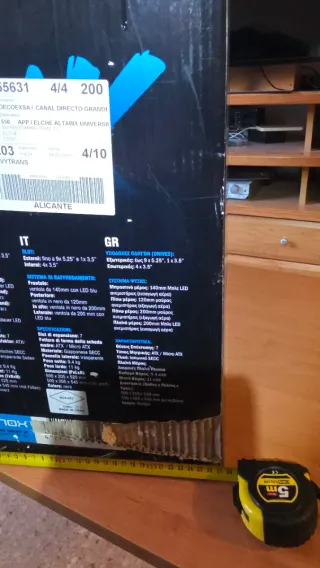 Caja Torre PC NOX Coolbay HX Negra