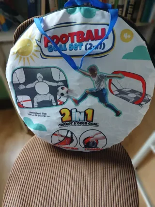 Portería fútbol infantil