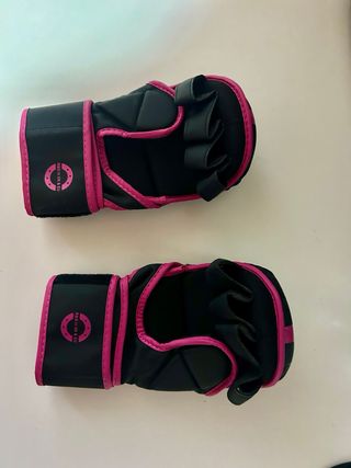 Guantes MMA RDX Kara By RDX Negro/Rosa