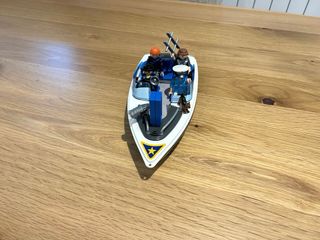 Barco Policía Aduanas Playmobil