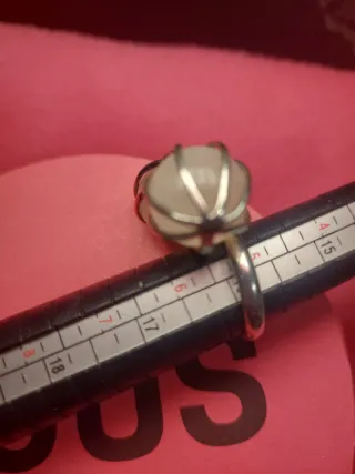 Anillo Tous Doble gema Plata