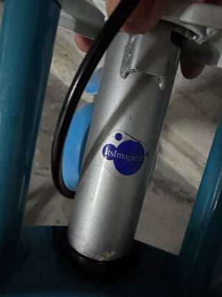 Bici sin pedales azul