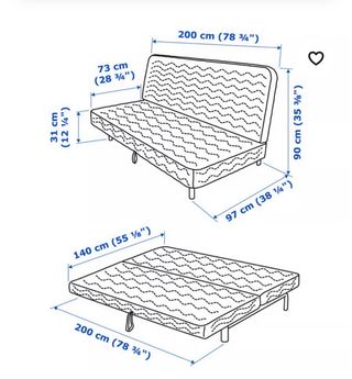 Sofá Cama Gris 3 Plazas