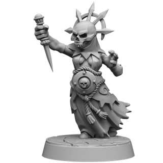 Figura Mujer Cultista Bestia para Rol