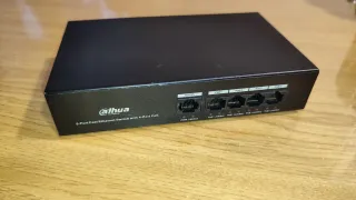 Switch PoE Dahua 4 Puertos Ethernet