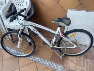 Bicicleta Btwin Blanca